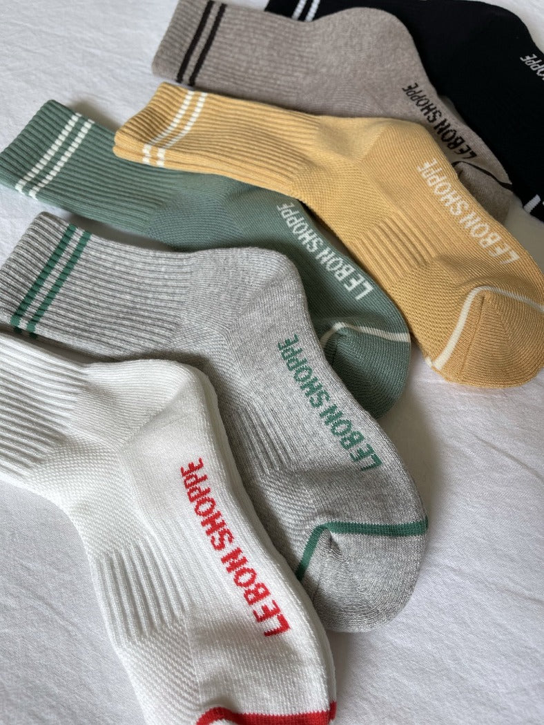 BOYFRIEND SOCKS CLEAN WHITE - Image 5