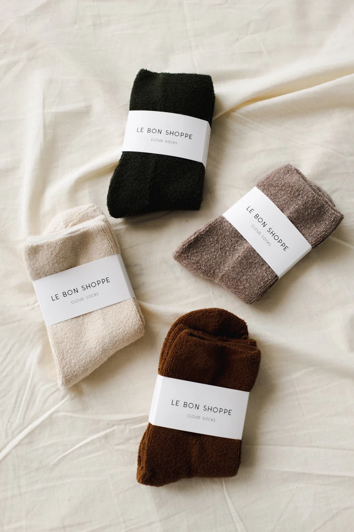 CLOUD SOCKS SEPIA - Image 6