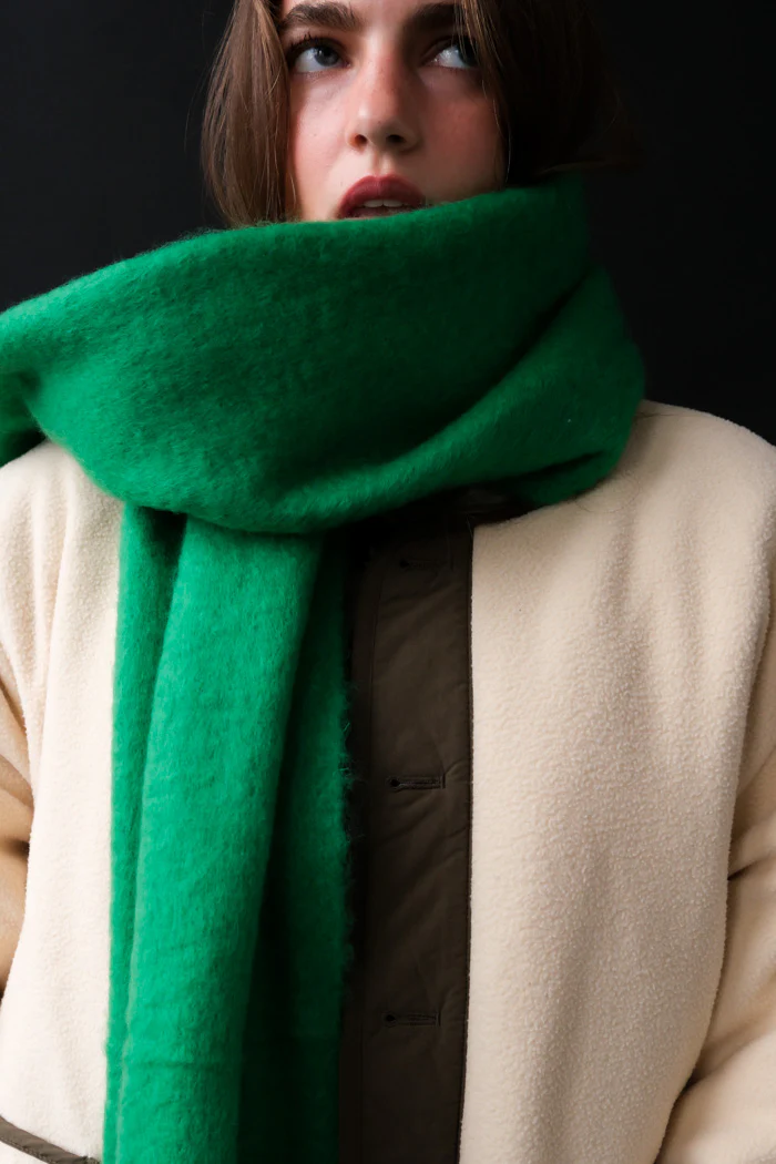 CHUNKY SOLID SCARF - Image 4