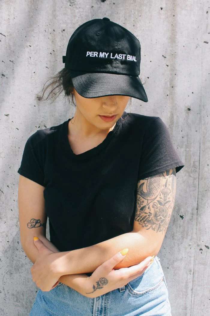 PER MY LAST EMAIL HAT BLACK - Image 3