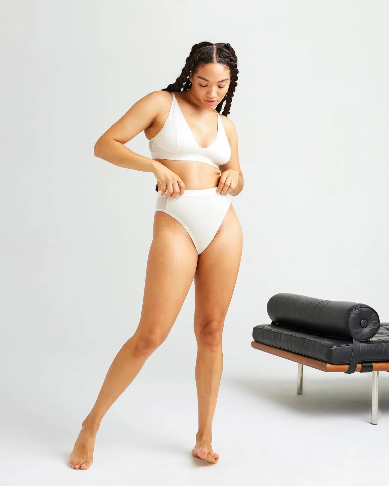 HIGH CUT BRIEF BONE - Image 6