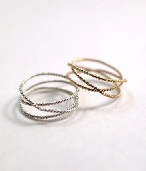 TWISTED WRAPAROUND RING - Image 3